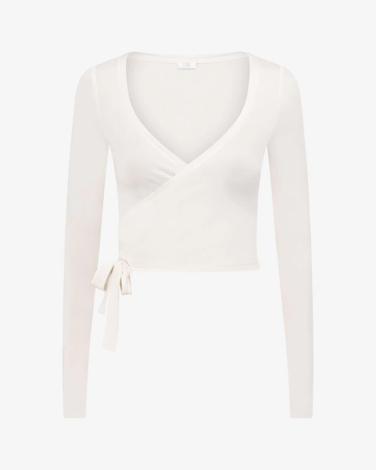 Ballet Wrap Top | Vanilla - Image 9