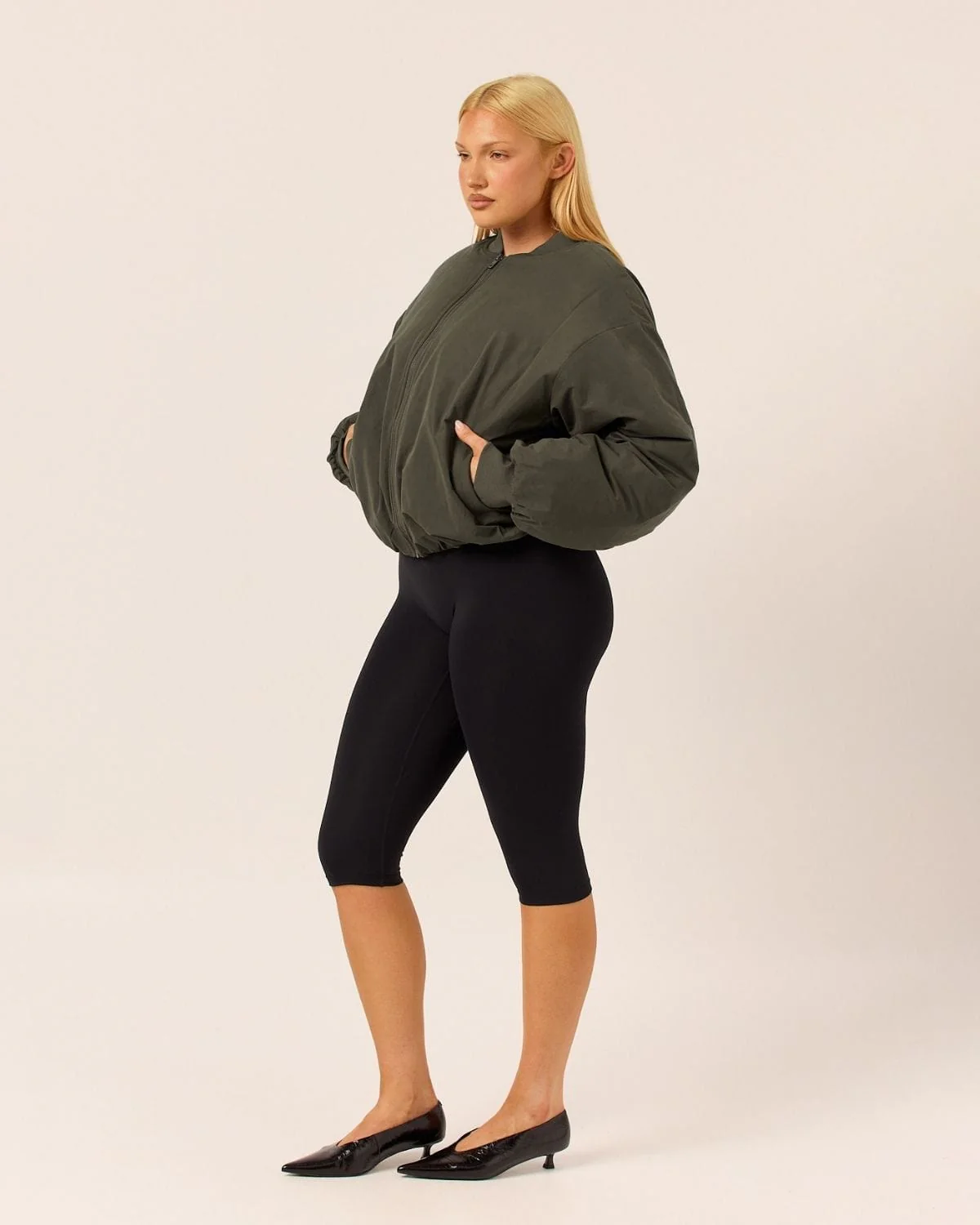 Bomber Jacket | Deep Olive - Image 13