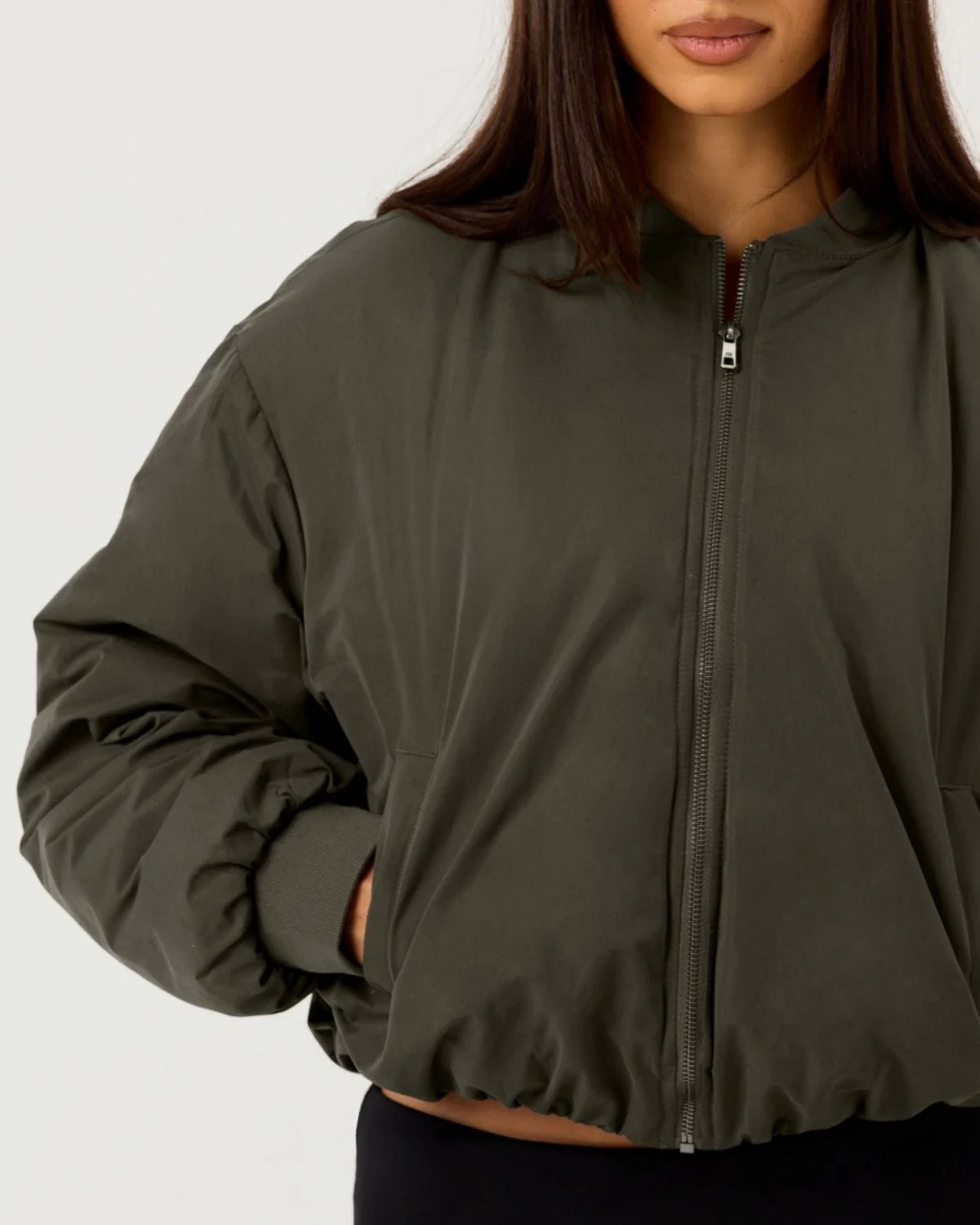 Bomber Jacket | Deep Olive - Image 4