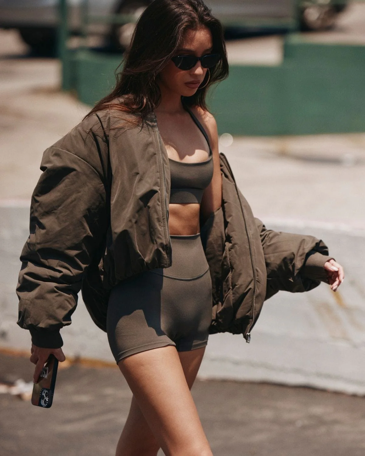 Bomber Jacket | Deep Olive - Image 5