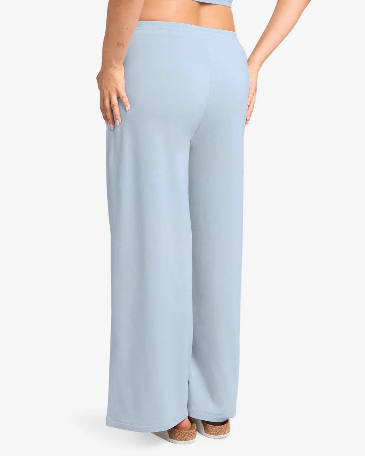 Everyday Wide Leg Pant | Dusty Blue - Image 7