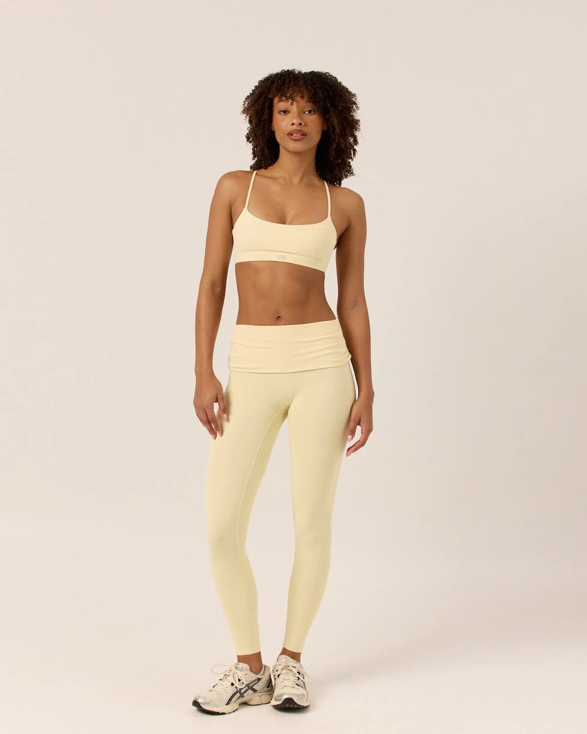 Form Fold Over Leggings | Butter - Image 3