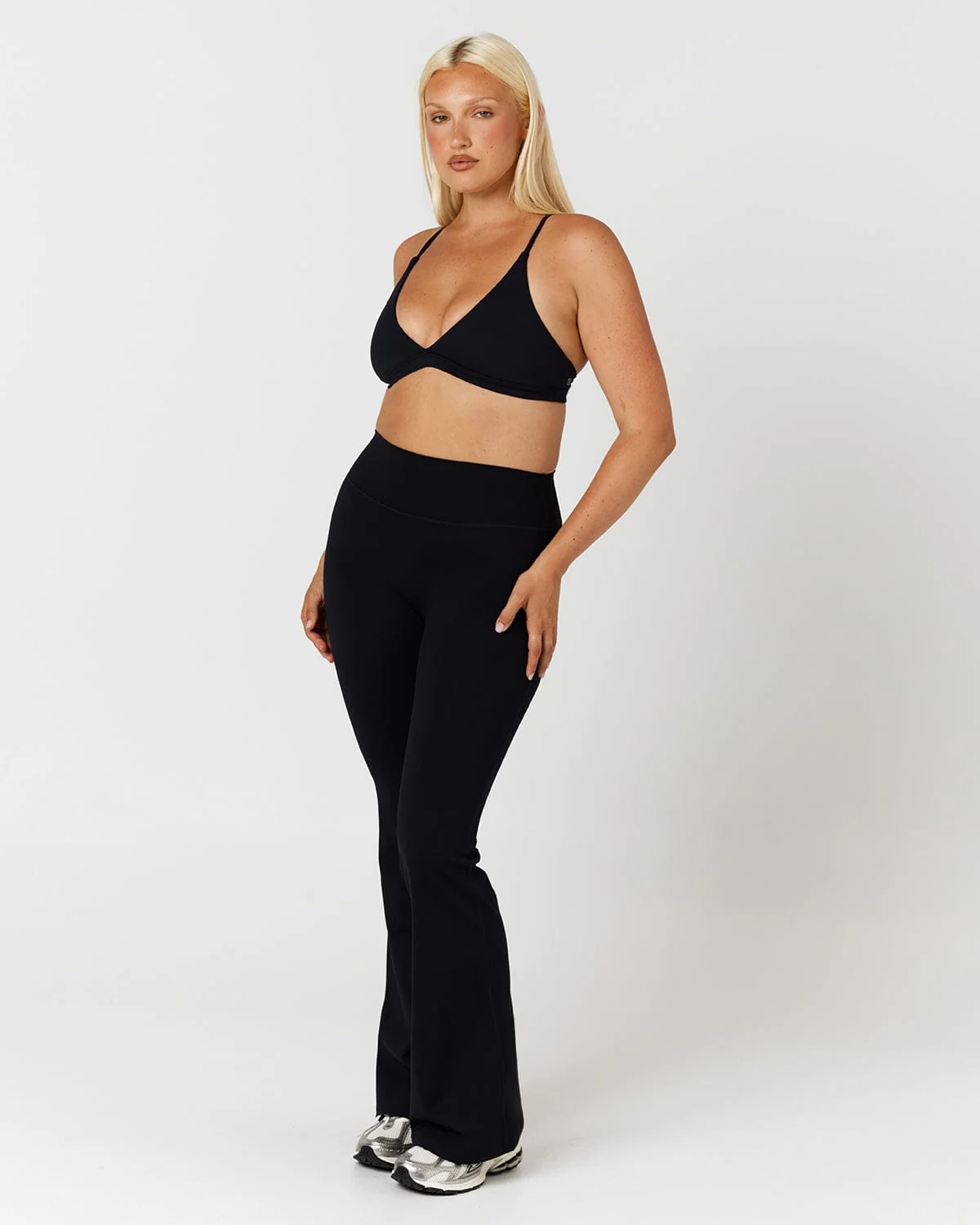 Form Invisible Scrunch Flare Leggings | Black - Image 5
