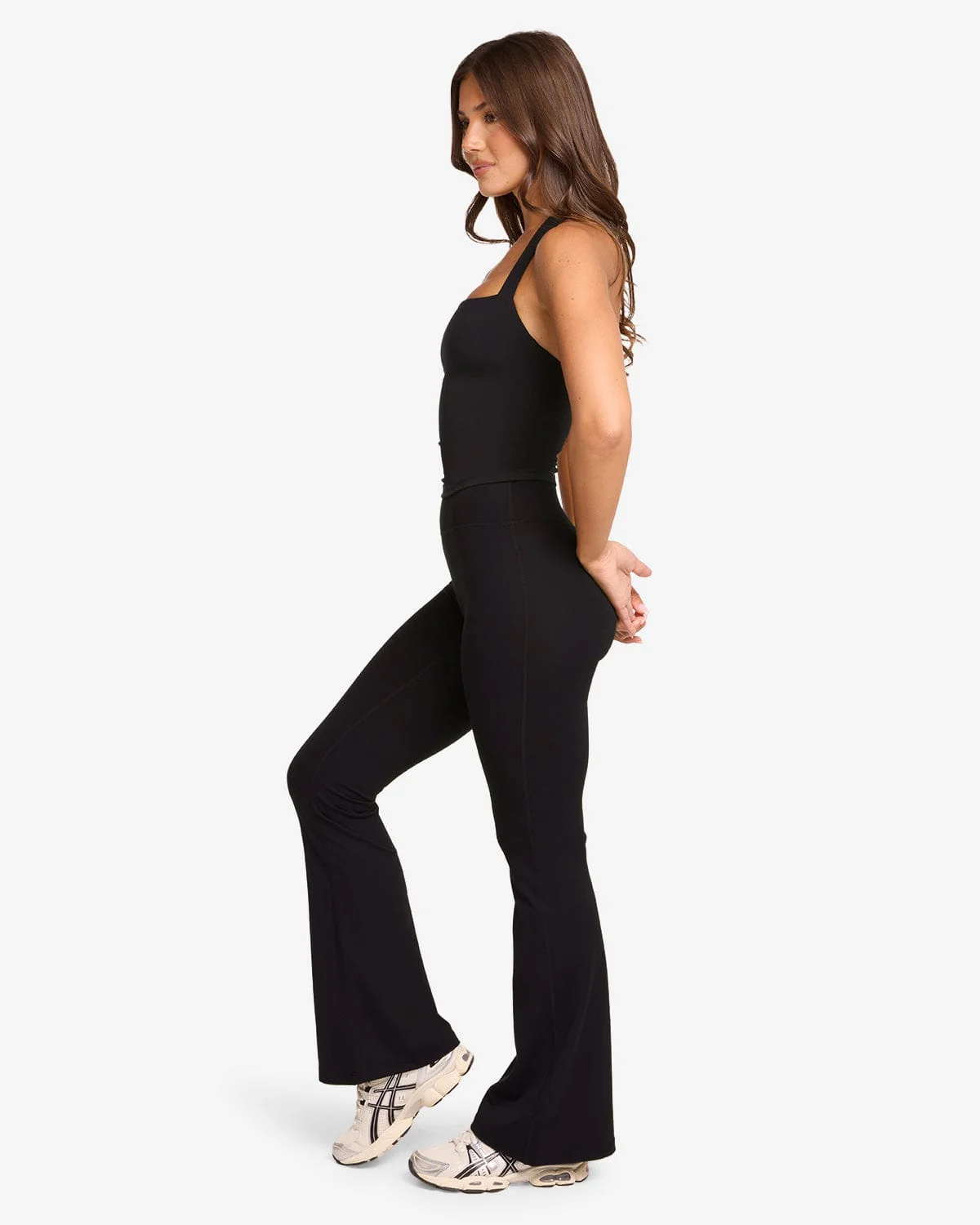Form Invisible Scrunch Flare Leggings | Black - Image 8
