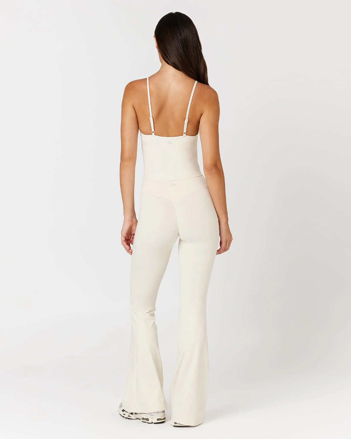 Form Invisible Scrunch Flare Leggings | Vanilla - Image 6