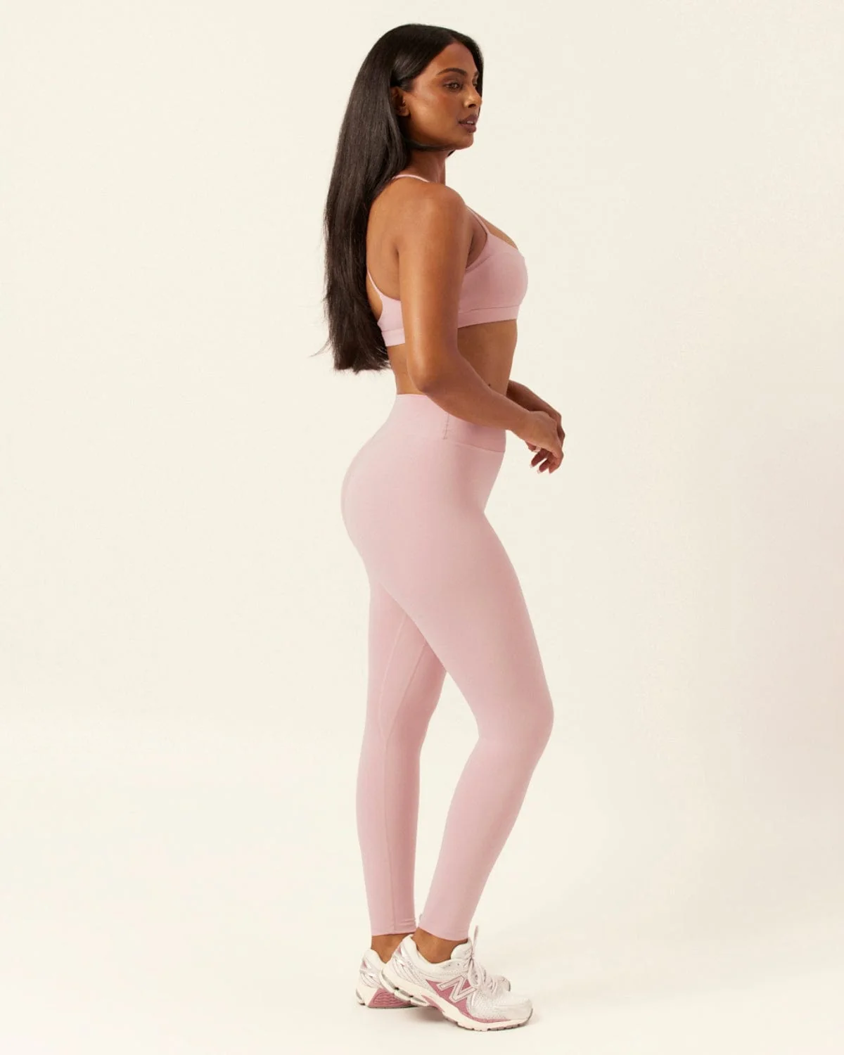 Form Invisible Scrunch Leggings | Dusty Pink - Image 13