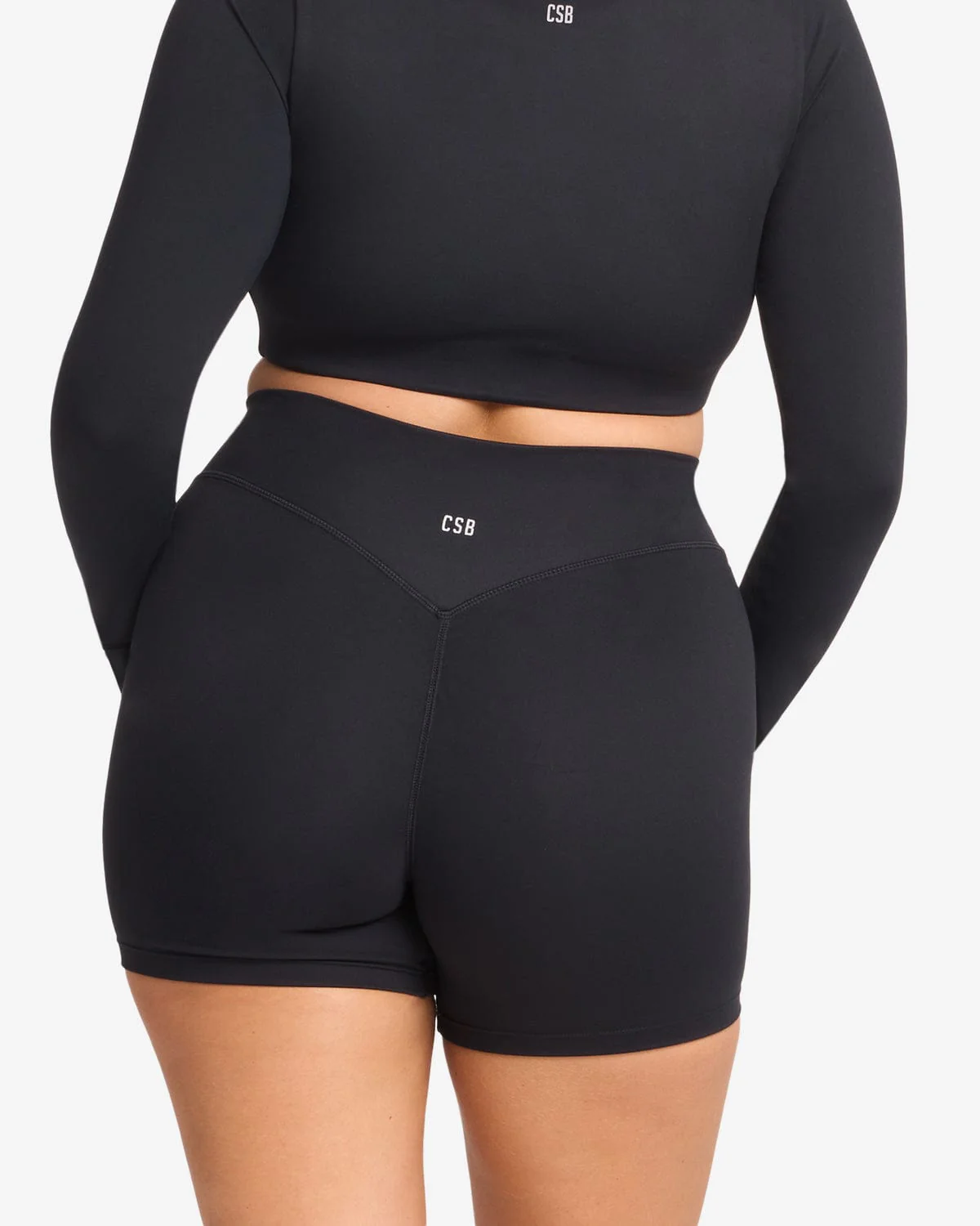 Form Invisible Scrunch Shorts 5" | Black - Image 7