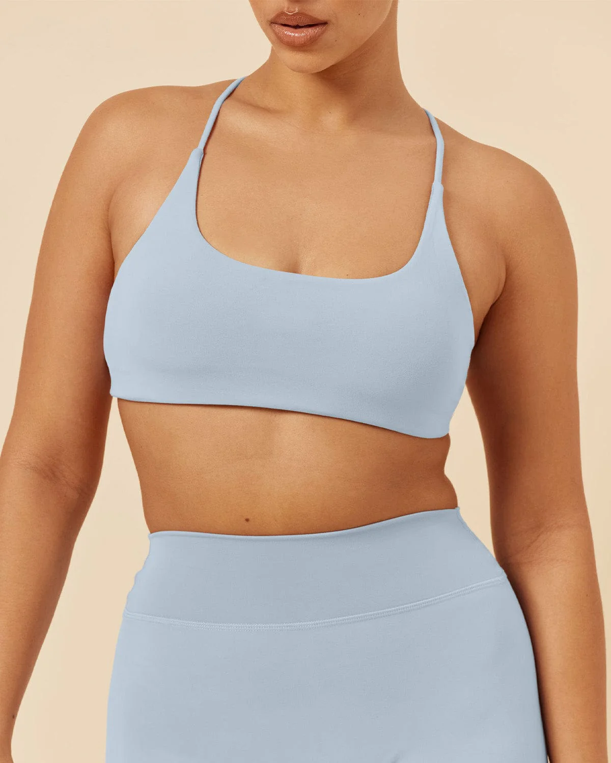 Form Lexi Support Crop | Dusty Blue - Image 8