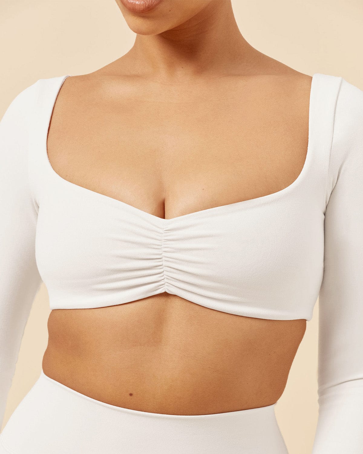 Form Margo Long Sleeve Top | Vanilla - Image 4