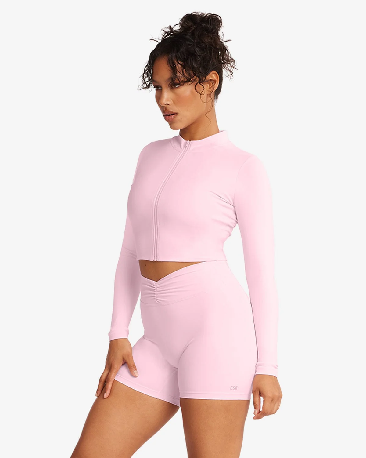 Form Sculpt Zip Jacket | Blossom - Image 16