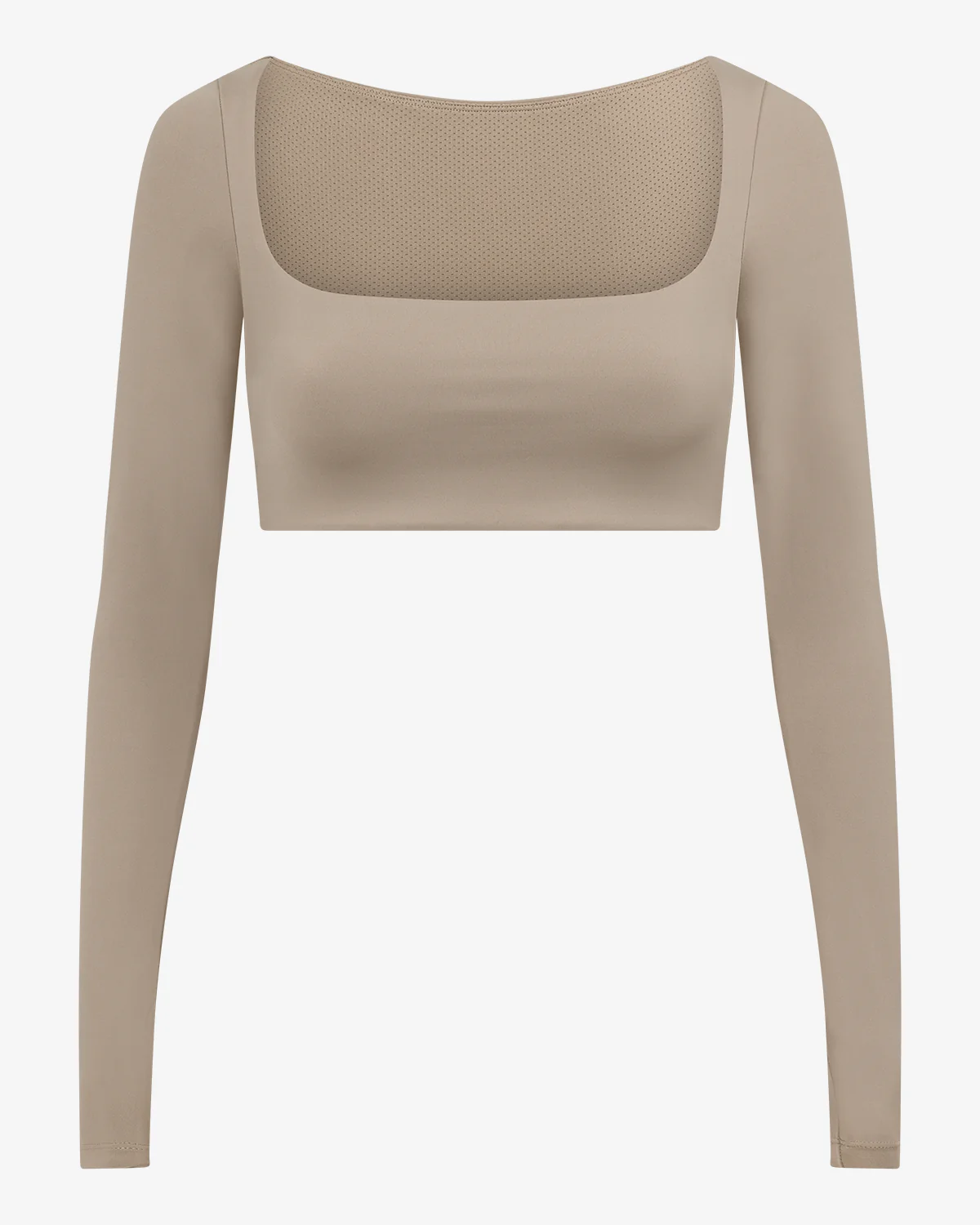 Freedom Scoop Long Sleeve Crop | Almond - Image 5