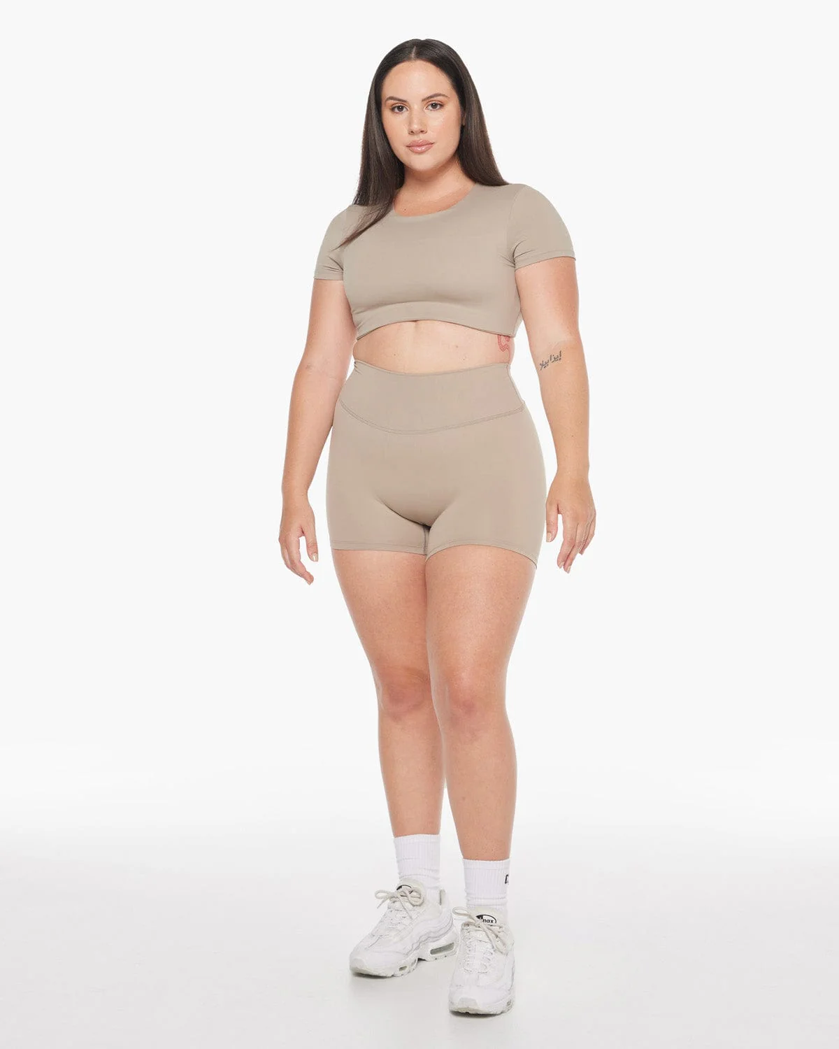 Freedom Scrunch Shorts 4" | Almond - Image 6