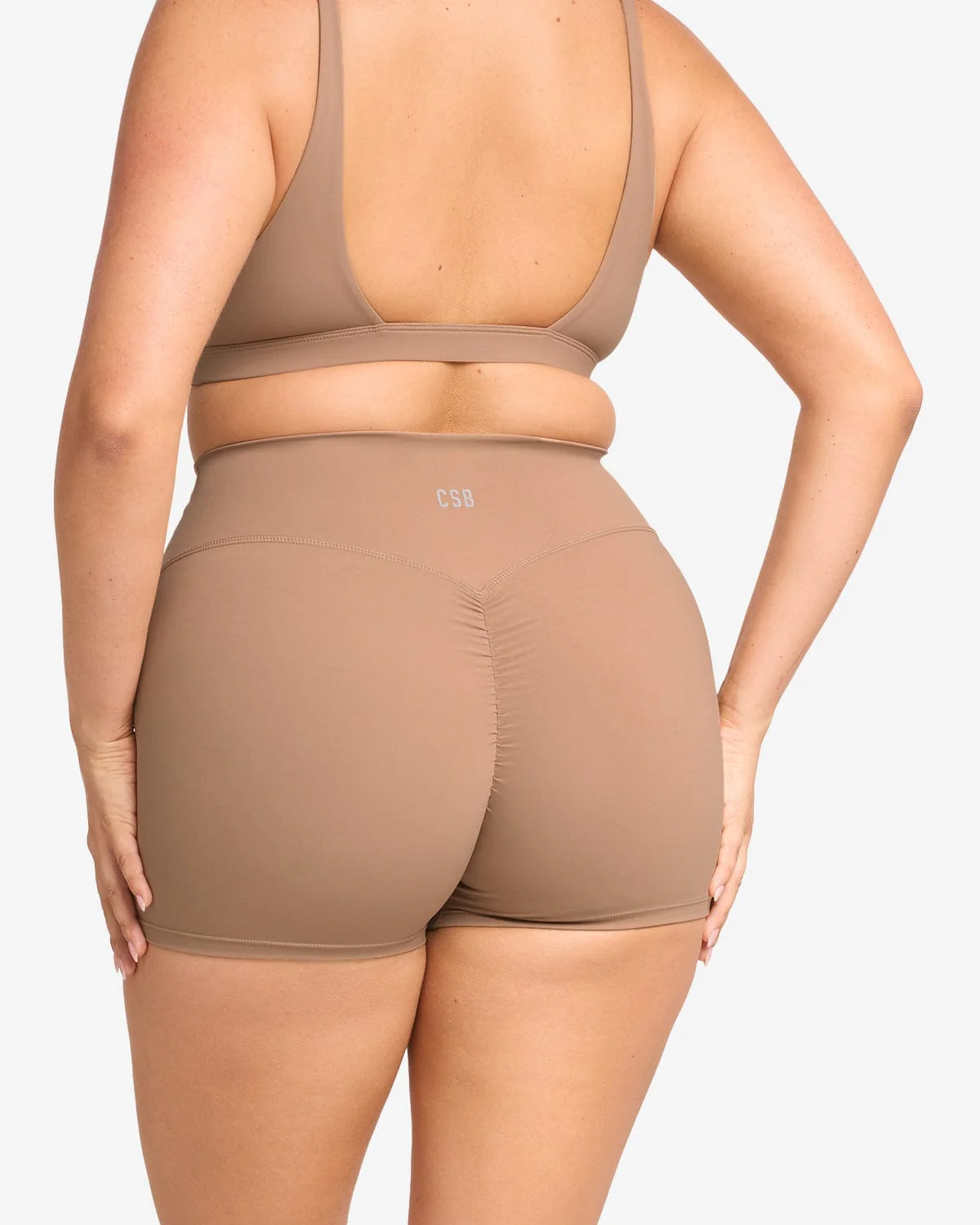 Freedom Scrunch Shorts 4" | Toffee - Image 10