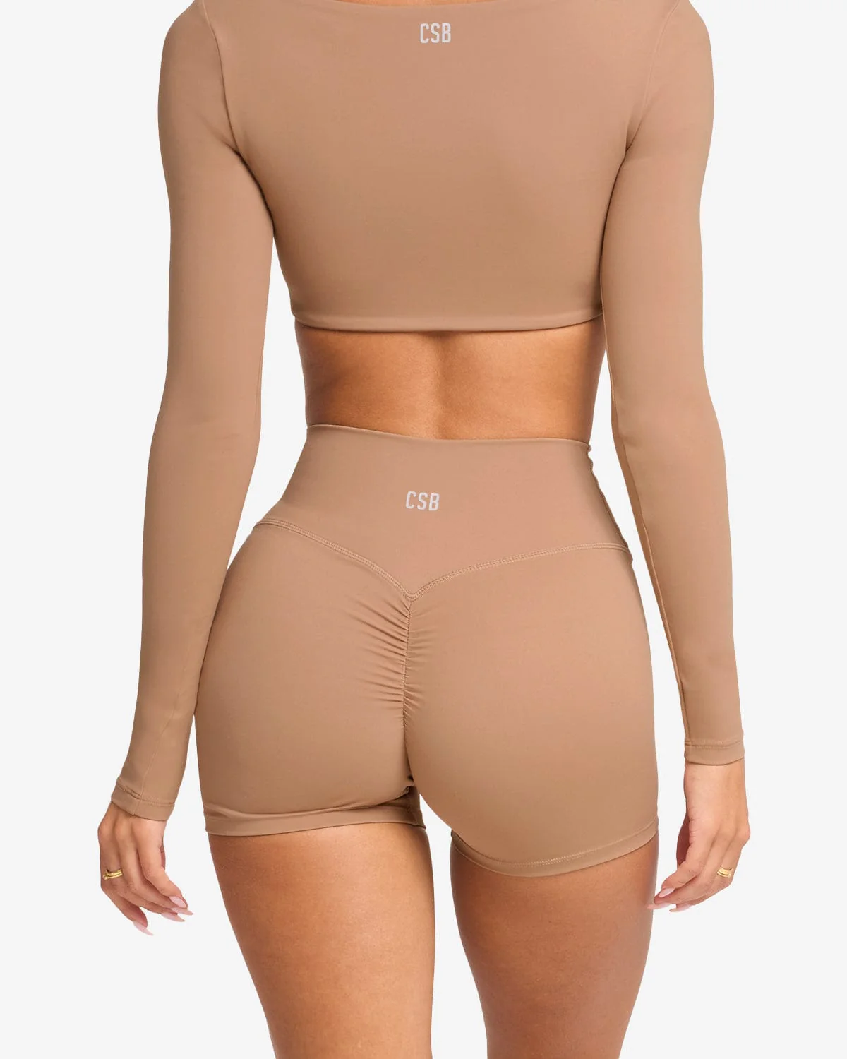 Freedom Scrunch Shorts 4" | Toffee - Image 6