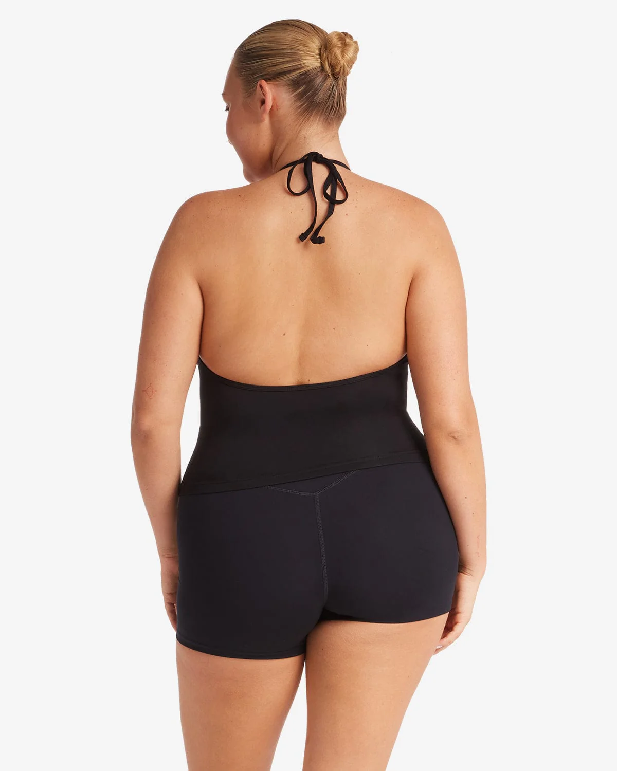 Halter Tie Tank | Black - Image 8