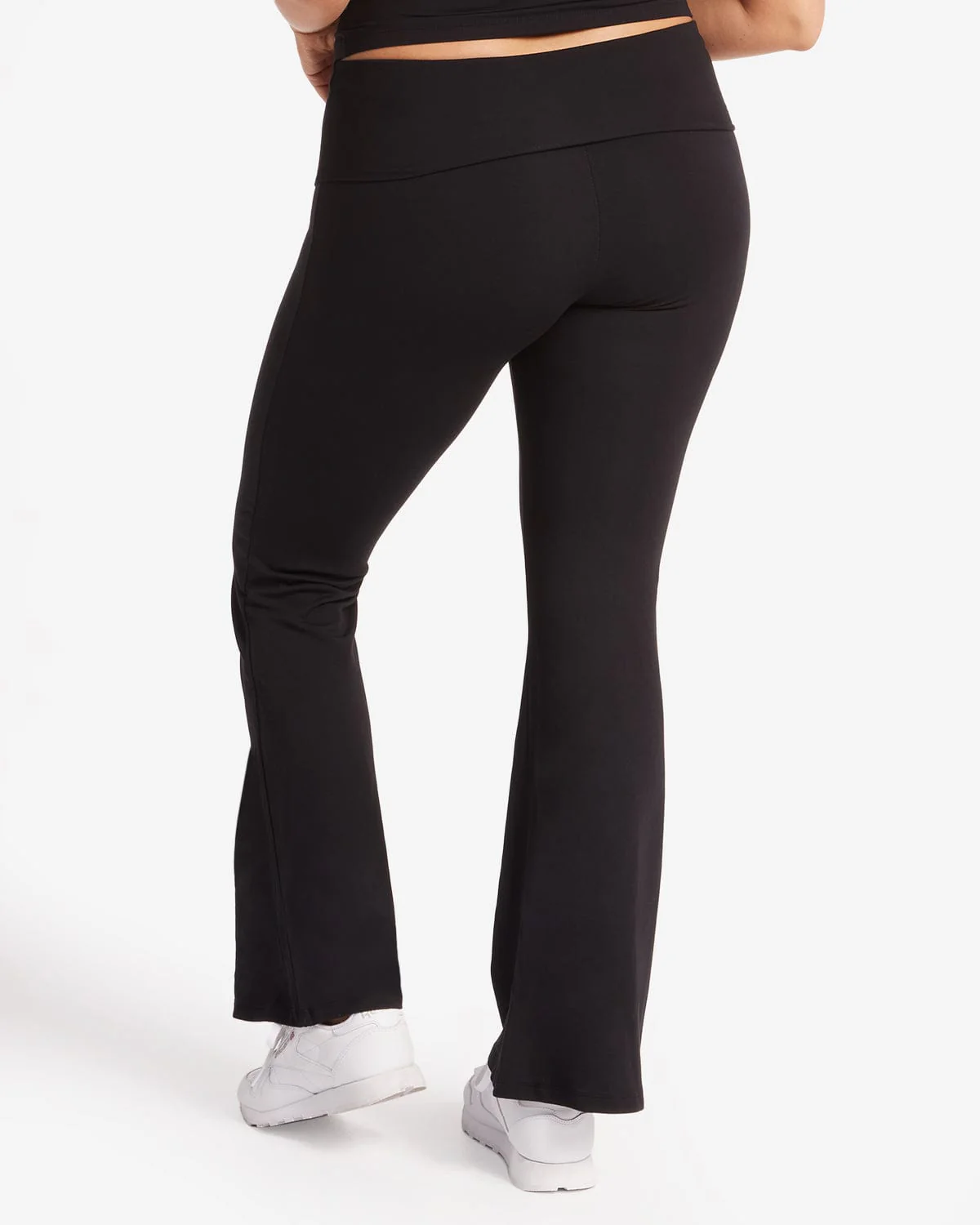 Jersey Flare Pant | Black - Image 16
