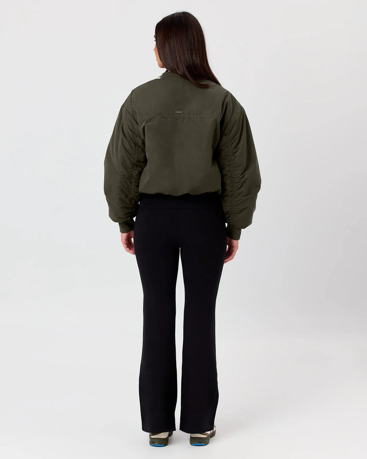 Jersey Flare Pant | Black - Image 3