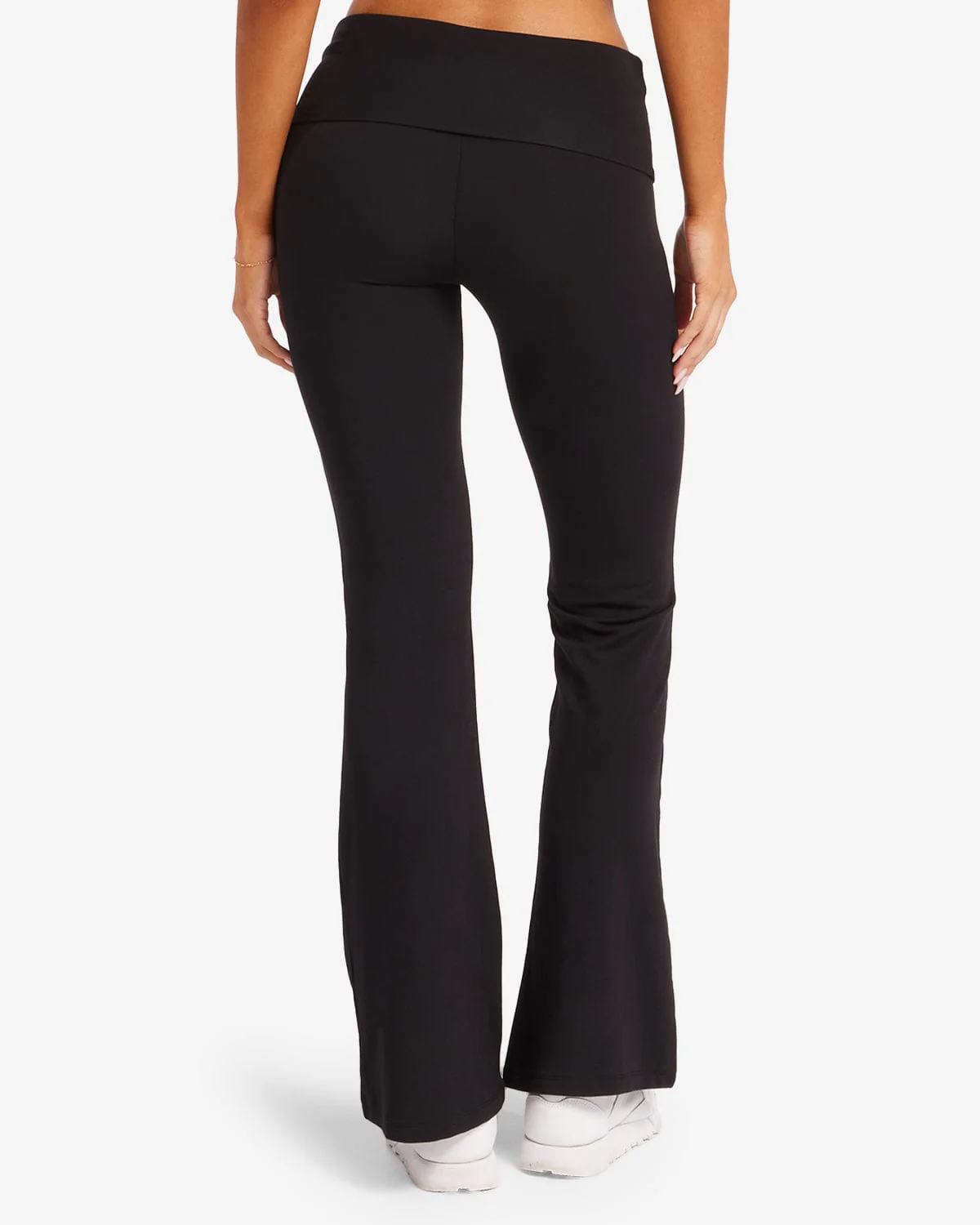 Jersey Flare Pant | Black - Image 6