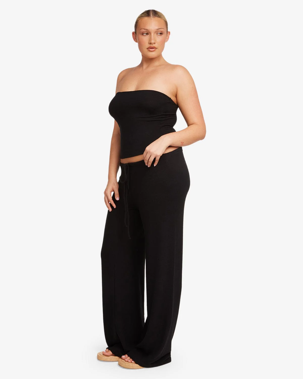 Terry Resort Pant | Black - Image 10
