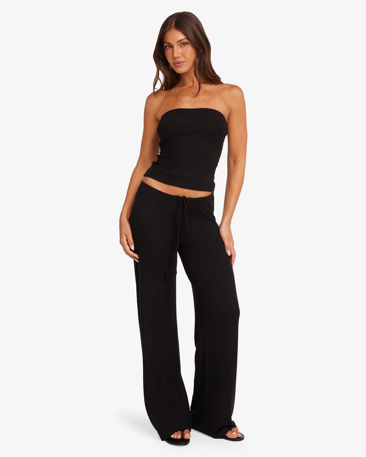 Terry Resort Pant | Black - Image 6