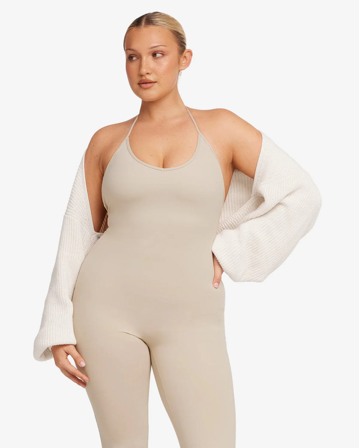 Knit Bolero | Vanilla - Image 3