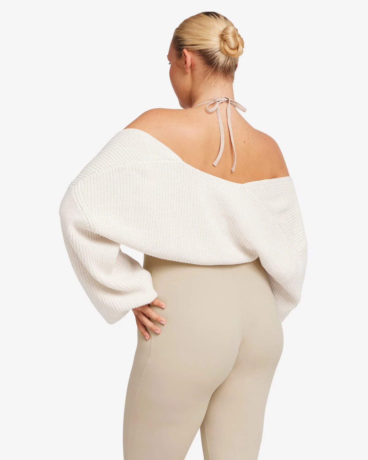 Knit Bolero | Vanilla - Image 6
