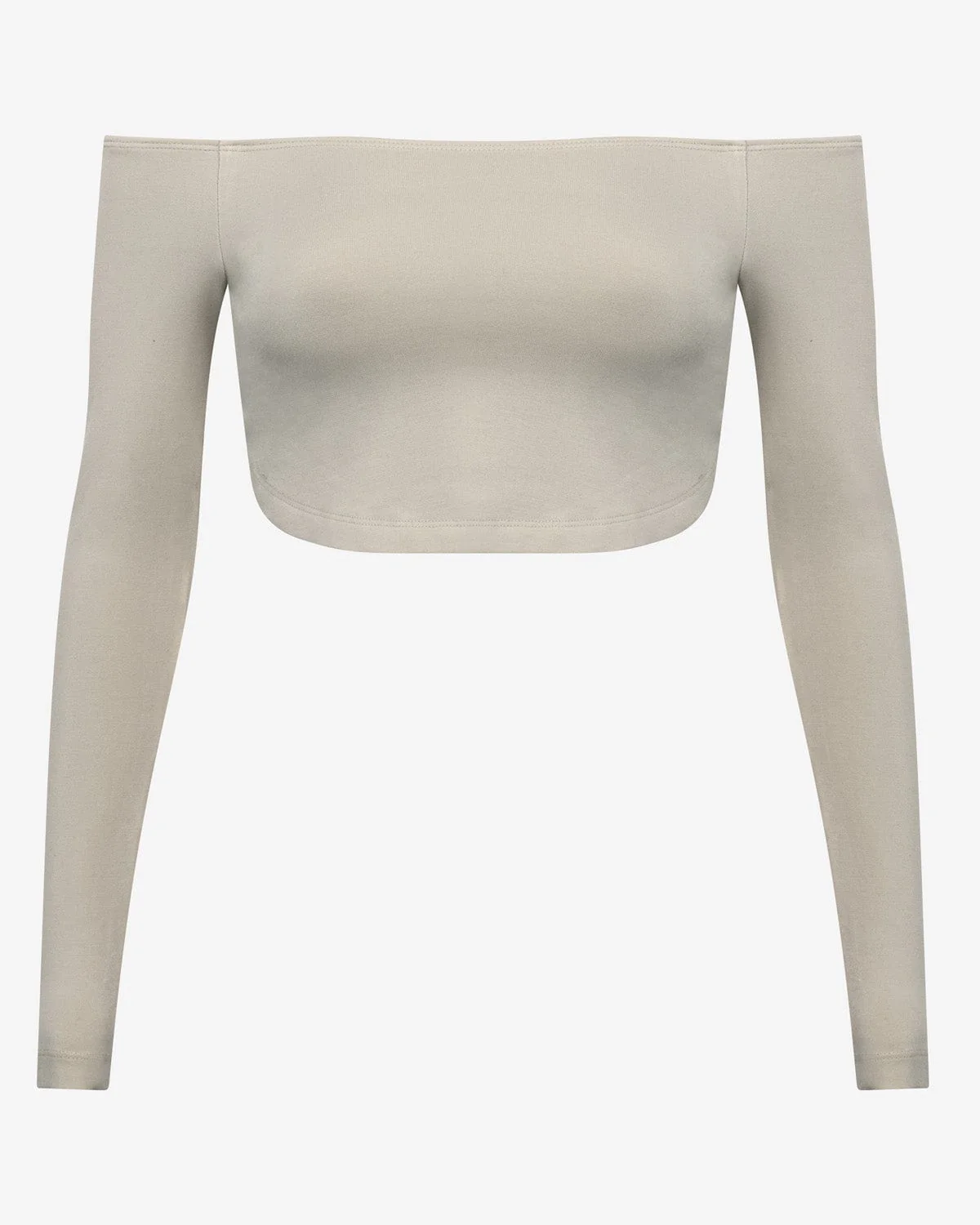 Open Back Long Sleeve Top | Oak - Image 4
