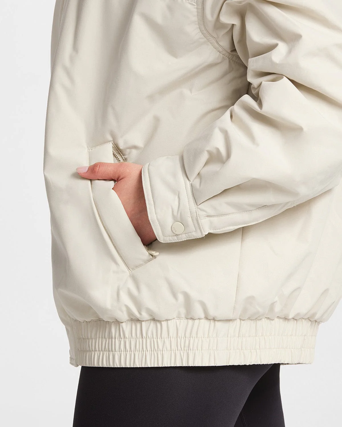 Oversized Bomber Jacket | Oak - Image 4