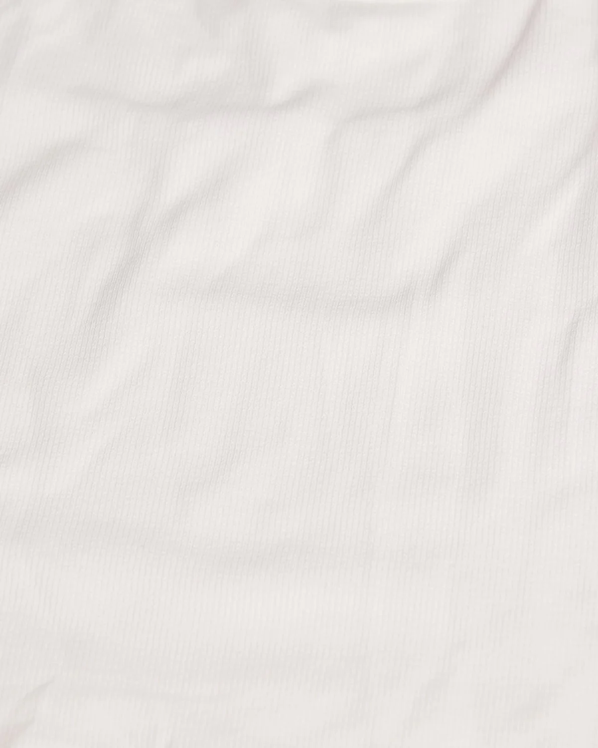 Rib Cropped Tank | White - Image 5