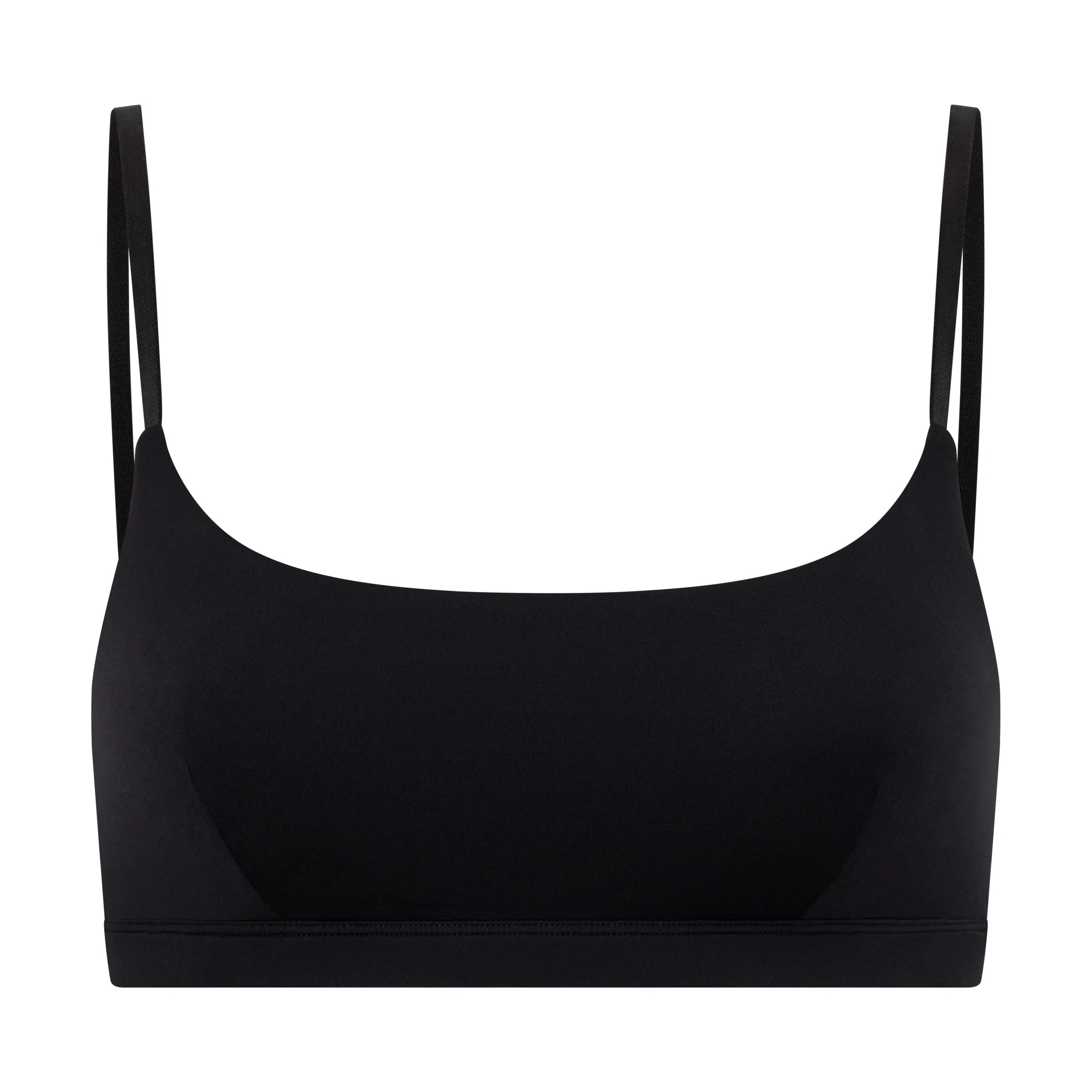 Scoop Neck Bralette | Black - Image 4