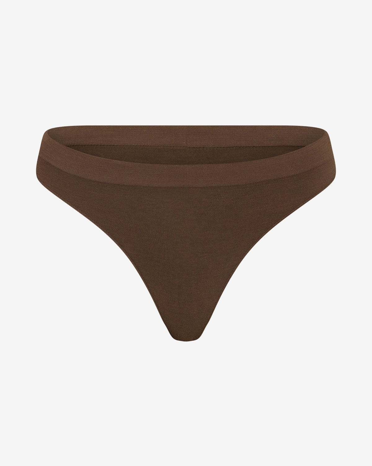 Seamless Bamboo Thong | Chocolate - Image 4